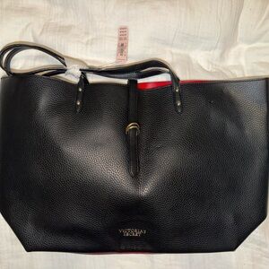 Victoria's Secret Black and Red Tote